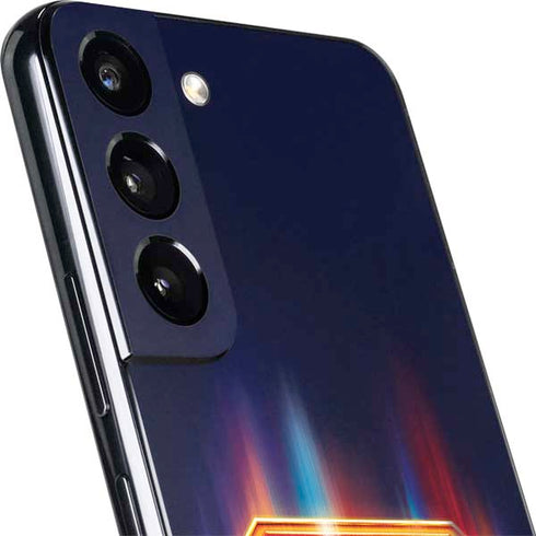 Superman 2025 Energy Shield Neon Emblem Galaxy S22 Skin
